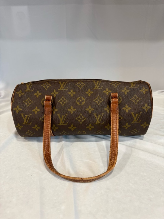 Louis Vuitton Handbags - Authentic Louis Vuitton Monogram Papillon 30 size Barrel Bag in Brown and Tan